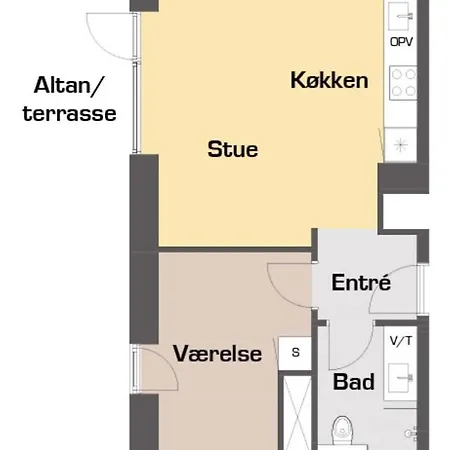 Great 1-bed By Harbour Апартаменты